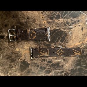 Upcycled LV Apple Watch Band